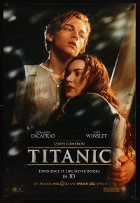 6e764 TITANIC advance DS 1sh R12 Leonardo DiCaprio, Kate Winslet, directed by James Cameron!