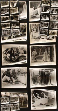 6f091 LOT OF 34 8x10 STILLS '60s-70s great scenes from a variety of different movies!