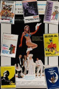 6f130 LOT OF 8 40x60s '70s Myra Breckinridge, Paper Moon, Uptown Saturday Night & more!