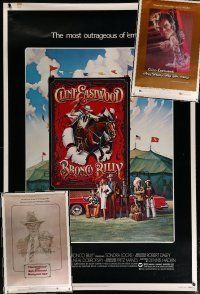 6f136 LOT OF 3 UNFOLDED 40X60S FROM CLINT EASTWOOD MOVIES '80s Bronco Billy, Any Which Way You Can