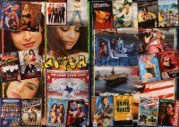 6f218 LOT OF 22 UNFOLDED ADVERTISING POSTERS OF DIFFERENT BRANDS OF BEER '90s-00s sexy girls+more