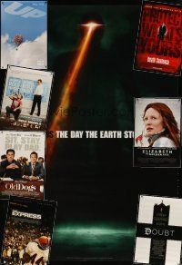 6f247 LOT OF 21 UNFOLDED MOSTLY DOUBLE-SIDED ONE-SHEETS '99 - '09 Day the Earth Stood Still+more!