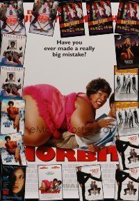 6f251 LOT OF 19 UNFOLDED DOUBLE-SIDED AND SINGLE-SIDED ONE-SHEETS '90s-00s Norbit & more!