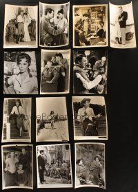 6f101 LOT OF 13 8x10 STILLS '50s-60s great scenes from a variety of different movies!