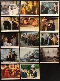 6f099 LOT OF 14 COLOR 8x10 STILLS '50s-70s great images from a variety of movies!