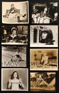 6f108 LOT OF 8 8x10 STILLS OF FEMALE ACTRESSES '40s-60s great portraits of pretty ladies!