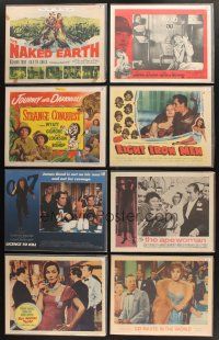 6f027 LOT OF 96 LOBBY CARDS '49 - '90 great scenes from a variety of different movies!