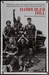 6g392 HAMBURGER HILL 1sh '87 Dylan McDermott, Don Cheadle, Michael Boatman, Vietnam War!
