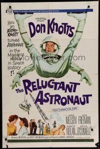 6g717 RELUCTANT ASTRONAUT 1sh '67 wacky Don Knotts in the maddest mixup in space history!