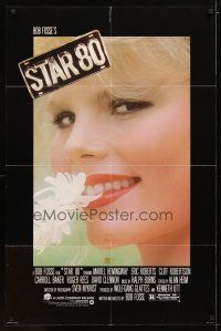6g808 STAR 80 1sh '84 Mariel Hemingway as Playboy Playmate of the Year Dorothy Stratten!