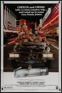 6g866 THINGS ARE TOUGH ALL OVER 1sh '82 Cheech & Chong take a cross country trip to Las Vegas!