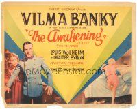 6h011 AWAKENING TC '28 French Vilma Banky has affair with German soldier during WWI & is shunned!