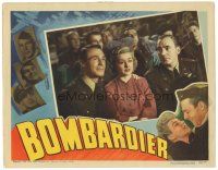 6h213 BOMBARDIER LC '43 Anne Shirley between Pat O'Brien & Randolph Scott in audience!