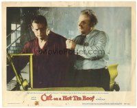 6h236 CAT ON A HOT TIN ROOF LC #2 '58 Paul Newman & Burl Ives getting into car!