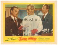 6h268 CREEPING UNKNOWN LC #3 '56 Quatermass Xperiment, Donlevy, David King-Wood & man in lab!