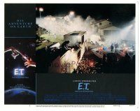 6h311 E.T. THE EXTRA TERRESTRIAL LC #7 '82 Spielberg, far shot of police & goverment scientists!