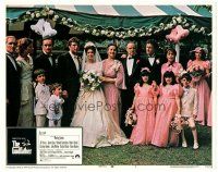 6h380 GODFATHER LC #7 '72 Marlon Brando, James Caan & John Cazale at Connie's wedding, Coppola!