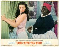 6h393 GONE WITH THE WIND LC #1 R74 Vivien Leigh helped by Hattie McDaniel, all-time classic!