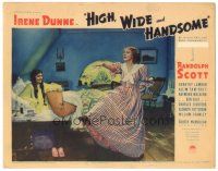 6h433 HIGH, WIDE & HANDSOME LC '37 Irene Dunne, Dorothy Lamour in bed, Rouben Mamoulian musical!