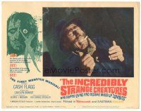 6h470 INCREDIBLY STRANGE CREATURES LC #2 '63 they stopped living and became mixed-up zombies!