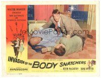 6h472 INVASION OF THE BODY SNATCHERS LC '56 Kevin McCarthy injecting Larry Gates & King Donovan!