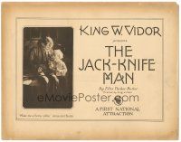 6h051 JACK-KNIFE MAN TC '20 directed by King Vidor, Fred Turner makes a rabbit for cute boy!