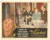 6h548 LOCKET LC #4 '46 Reginald Denny, Laraine Day & Gene Raymond by punch bowl at party!