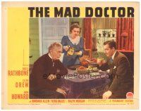 6h574 MAD DOCTOR LC '40 woman pours tea for Ralph Morgan staring at John Howard!