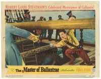 6h600 MASTER OF BALLANTRAE LC #6 '53 c/u of Errol Flynn duelling, Robert Louis Stevenson story!