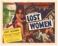6h077 MESA OF LOST WOMEN TC '52 grown up Jackie Coogan, Lost Women, 8 ft. spider, unbelievable!