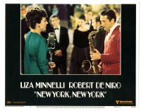 6h636 NEW YORK NEW YORK LC #2 '77 Robert De Niro plays sax while Liza Minnelli sings!