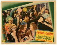 6h673 PENNY SERENADE LC '41 Cary Grant & Irene Dunne in midst of gay New Year's Eve party!