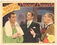 6h675 PERSONAL PROPERTY LC '37 Reginald Owen & E.E. Clive tell Robert Taylor he can't stay!