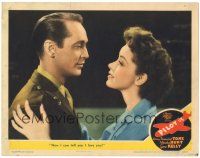 6h683 PILOT #5 LC '42 Franchot Tone can now tell pretty Marsha Hunt that he loves her!