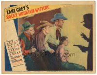 6h741 ROCKY MOUNTAIN MYSTERY LC '35 Randolph Scott, Ann Sheridan & more scared of shadow, Zane Grey!