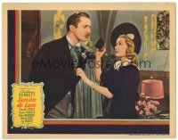 6h776 SERVICE DE LUXE LC '38 Constance Bennett cleans up Vincent Price in his first movie!