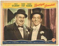 6h832 SPOTLIGHT SCANDALS LC '43 great c/u of Billy Gilbert & Frank Fay both smiling in tuxedos!