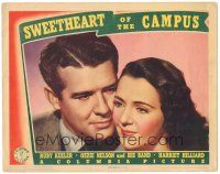 6h855 SWEETHEART OF THE CAMPUS LC '41 romantic close up of pretty Ruby Keeler & Gordon Oliver!
