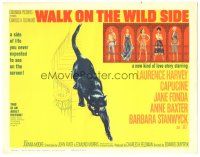 6h130 WALK ON THE WILD SIDE TC '62 cool artwork of black cat on stairs & sexy stars on balcony!
