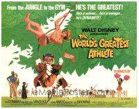 6h138 WORLD'S GREATEST ATHLETE TC '73 Walt Disney, Jan-Michael Vincent goes from jungle to gym!