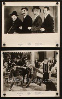6j903 ANIMAL CRACKERS 2 8x10 stills R74 cool images with all four Marx Brothers!