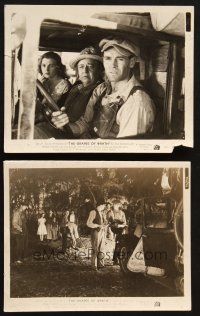 6j934 GRAPES OF WRATH 2 8x10 stills '40 Henry Fonda, Jane Darwell & Doris Bowdon!