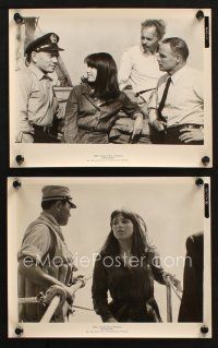 6j959 MORITURI 2 8x10 stills '65 Marlon Brando, Nazi captain Yul Brynner, Janet Margolin!