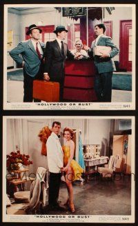 6j238 HOLLYWOOD OR BUST 2 color 8x10 stills '56 Dean Martin & Jerry Lewis, sexiest Pat Crowley!