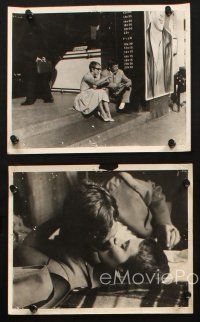 6j614 A BOUT DE SOUFFLE 6 8x10 stills '61 Jean-Luc Godard classic starring Jean-Paul Belmondo!