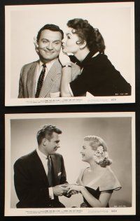 6j307 BRING YOUR SMILE ALONG 18 8x10 stills '55 Constance Towers & Marlow, first Blake Edwards!