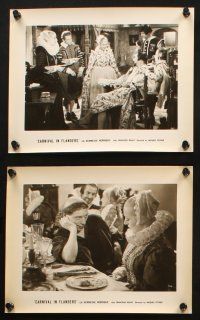 6j476 CARNIVAL IN FLANDERS 8 8x10 stills '35 Francoise Rosay, directed by Jacques Feyder!