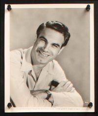 6j620 CHARLES KORVIN 6 8x10 stills '40s cool portraits of the HUngarian star in a variety of roles!