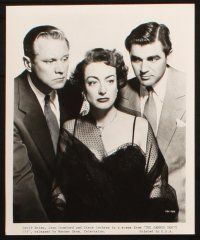 6j744 DAMNED DON'T CRY 4 TV 8x10 stills R80s Joan Crawford is the private lady of a Public Enemy!