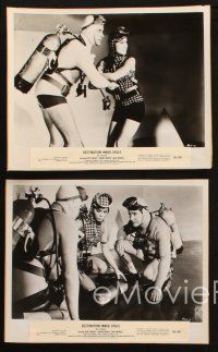 6j672 DESTINATION INNER SPACE 5 8x10 stills '66 terror from the sea, Sheree North, Wende Wagner!